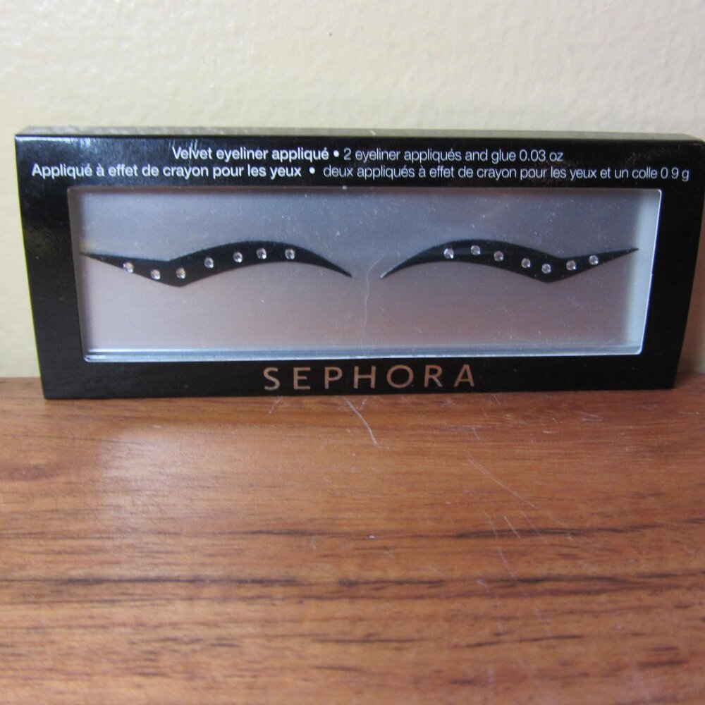 Buy2Get1 - sephora velvet eyeliner applique temptation rhinestones (c217)